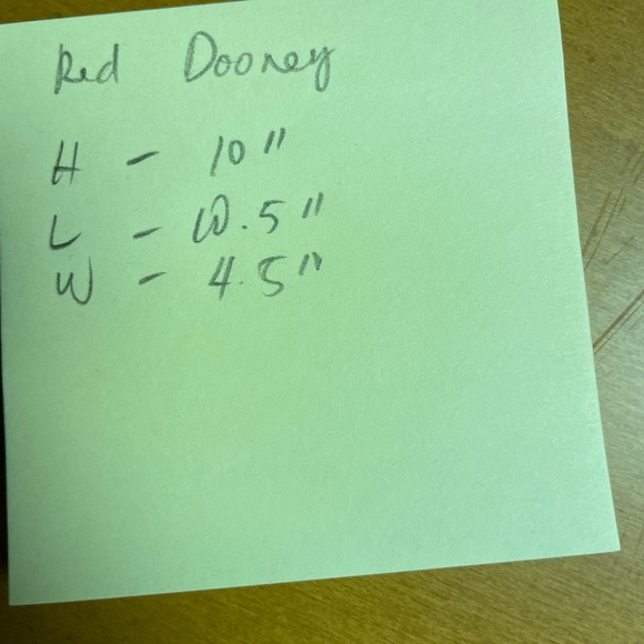 Dooney Bourke in beautiful red - Picture 3 of 3